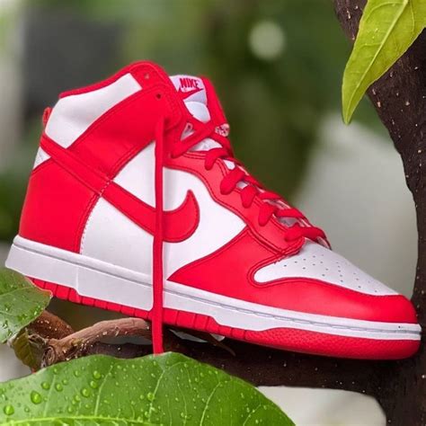 nike dunk high damen rot|Nike dunk damen.